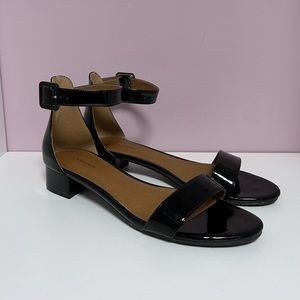 14TH & UNION Black Glossy Heels